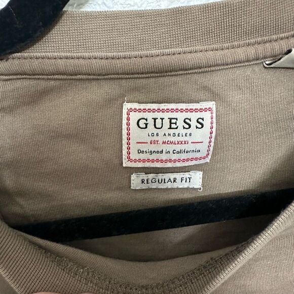 Men’s Green Guess T-Shirt - Picture 3 of 5